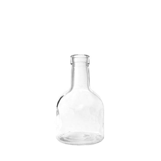 Glass Vintage Bottle Buds Vase Clear (3.3TDx8.4BDx15cmH)