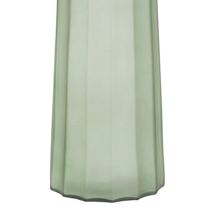 Glass Lynne Conical Vase Matte Sage (9.3x11x24.5cmH)