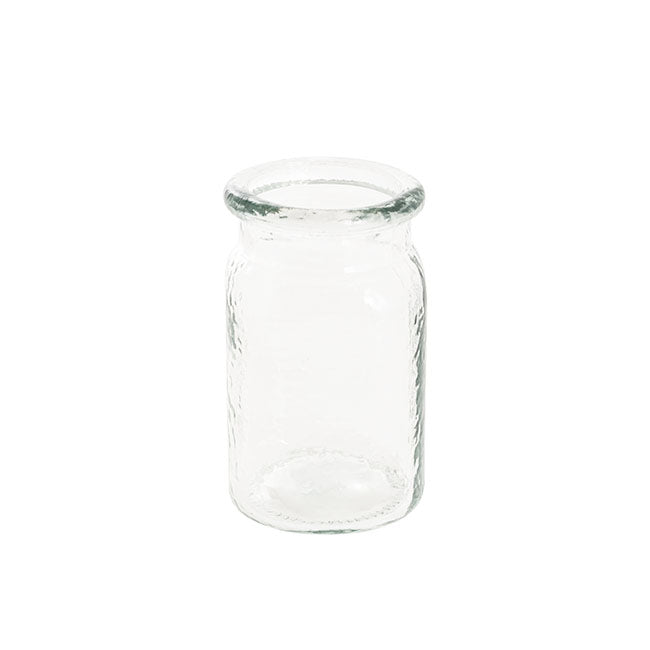 Glass Valley Jar Clear (8x14cmH)