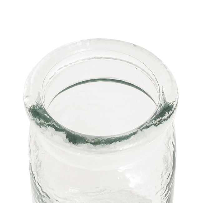 Glass Valley Jar Clear (8x14cmH)