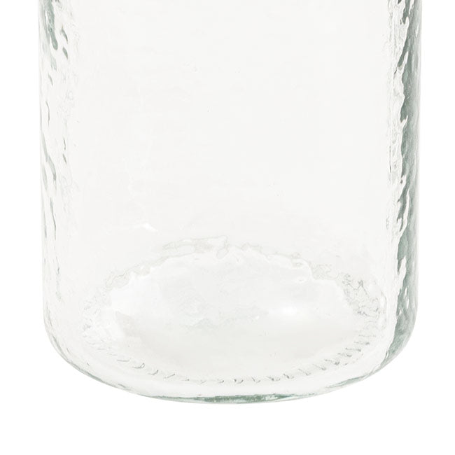 Glass Valley Jar Clear (8x14cmH)