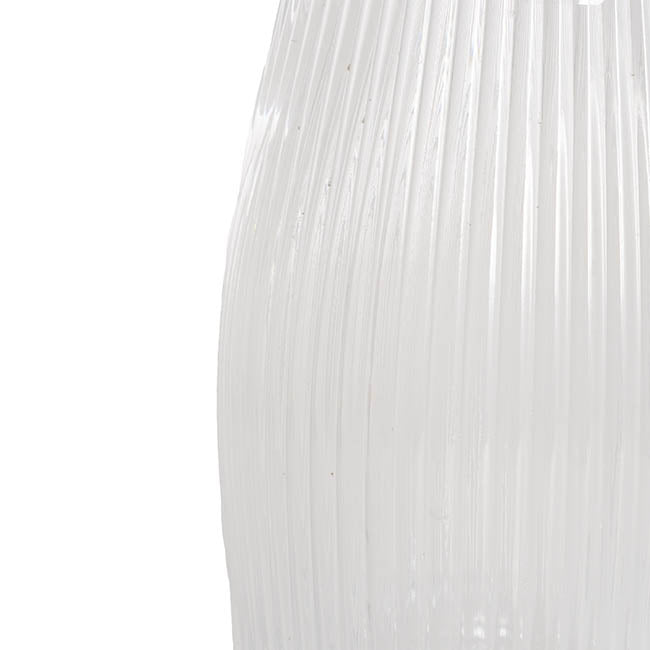 Glass Paige Vase Clear Small (7TDx8.5BDx20cmH)