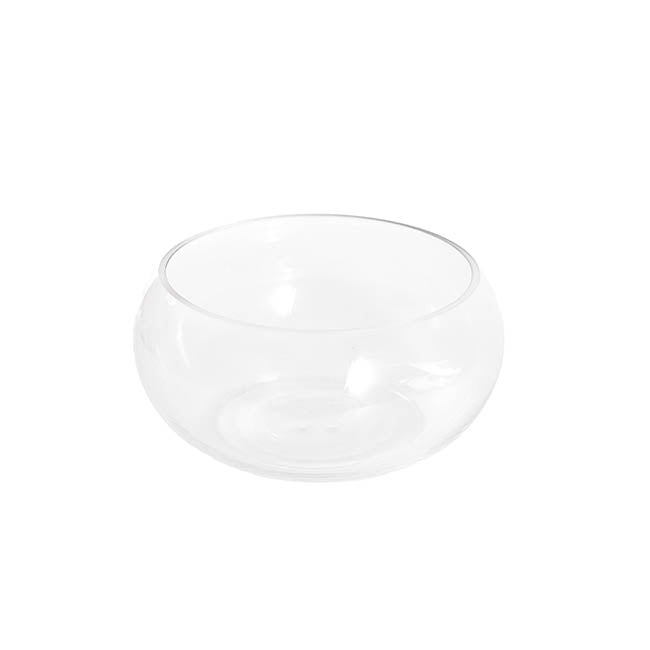 Glass Float Bowl Clear (20x10cmH)