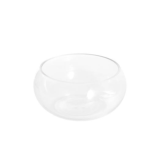Glass Float Bowl Clear (20x10cmH)