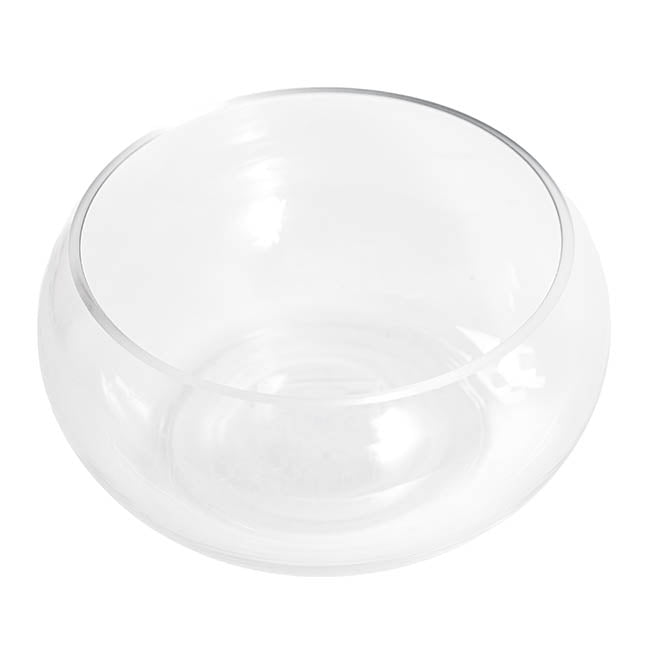 Glass Float Bowl Clear (25x12cmH)