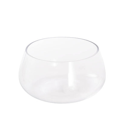 Glass ikebana Bowl Clear (25x13cmH)