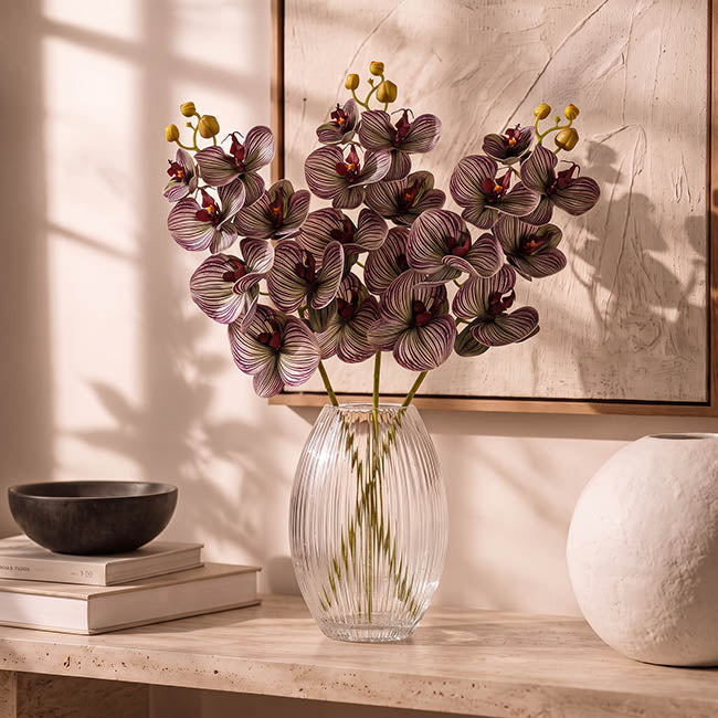 Glass Candy Vase Clear (20x28cmH)