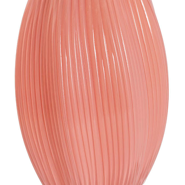 Glass Candy Vase Solid Dusty Pink (20x28cmH)