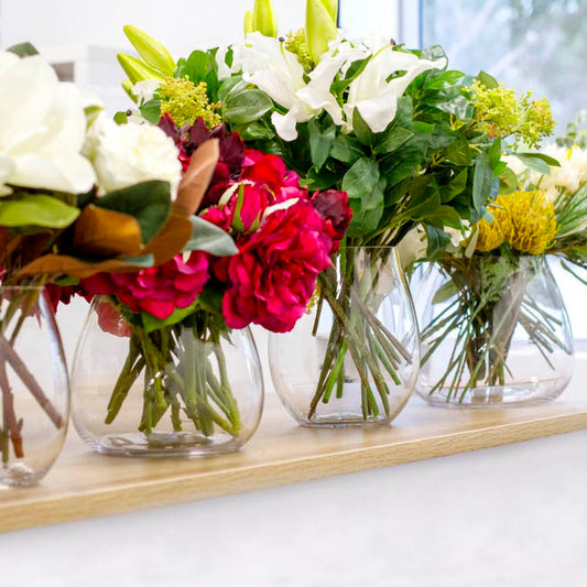 Glass Greta Bowl Clear (14.5TDx21.5Dx18cmH)