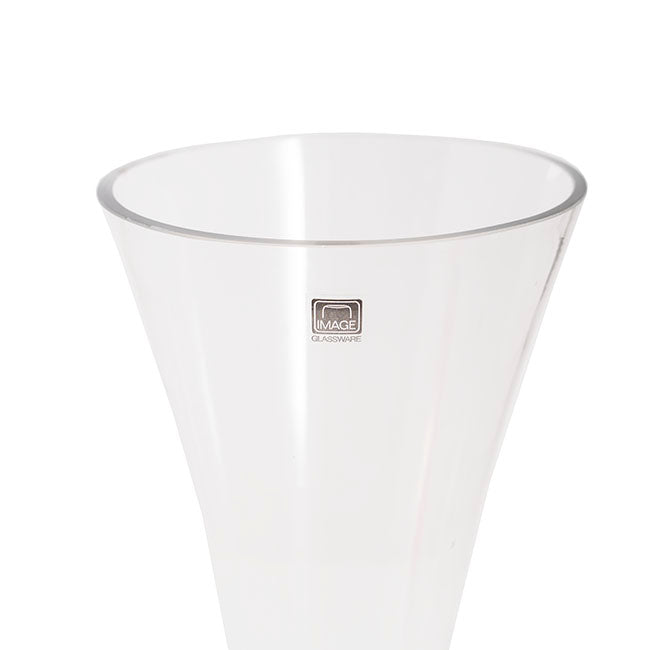 Glass Julep Vase Clear (13Dx30cmH)