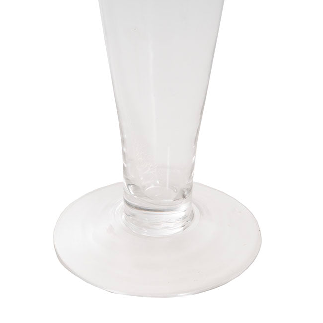 Glass Julep Vase Clear (13Dx30cmH)