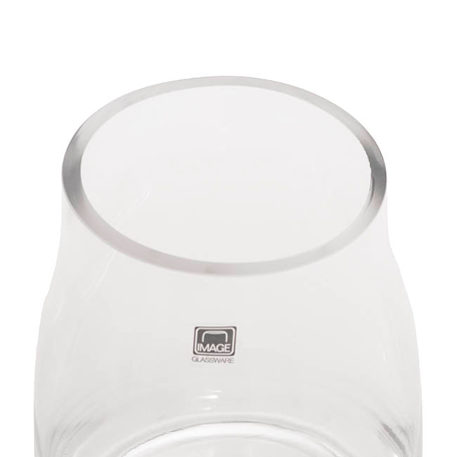 Glass Stella Physique Posy Vase Clear (9.5TDx11.5BDx16cmH)