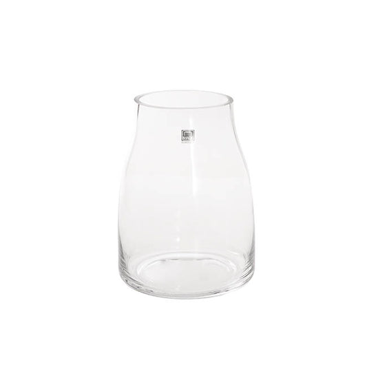Glass Stella Physique Posy Vase Clear (10TDx12BDx18cmH)
