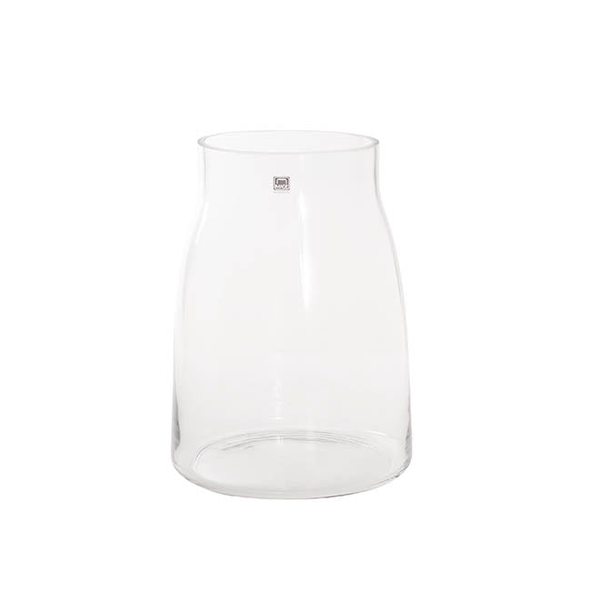 Glass Stella Physique Posy Vase Clear (14TDx19.5BDx26cmH)