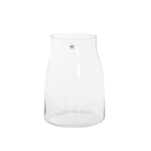 Glass Stella Physique Posy Vase Clear (14TDx19.5BDx26cmH)