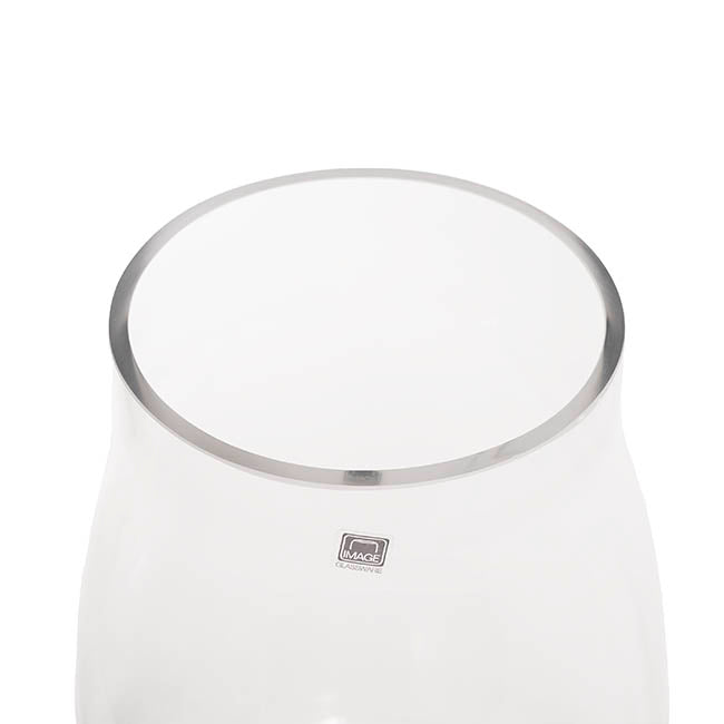 Glass Stella Physique Posy Vase Clear (14TDx19.5BDx26cmH)