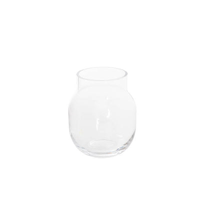 Glass Gia Vase Clear (11x13cmH)