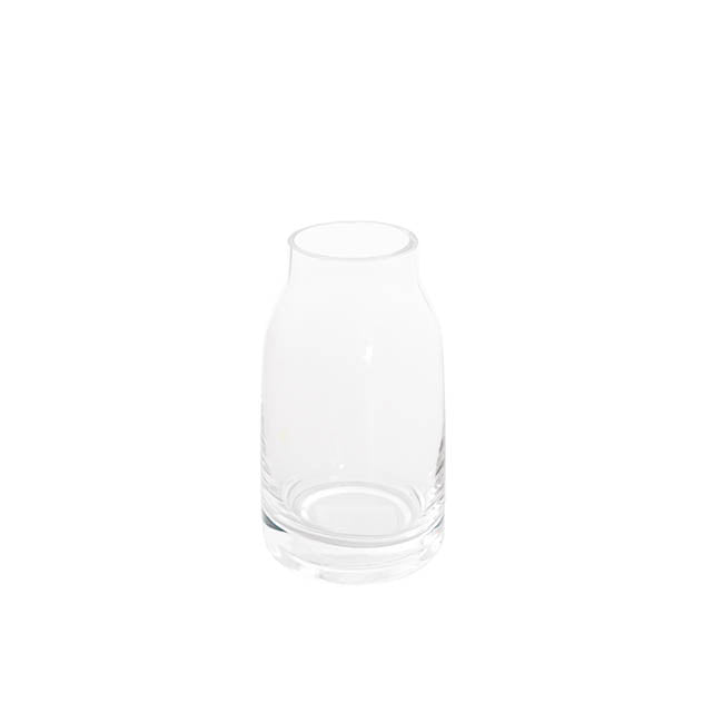 Glass Harlan Vase Clear (8x14cmH)