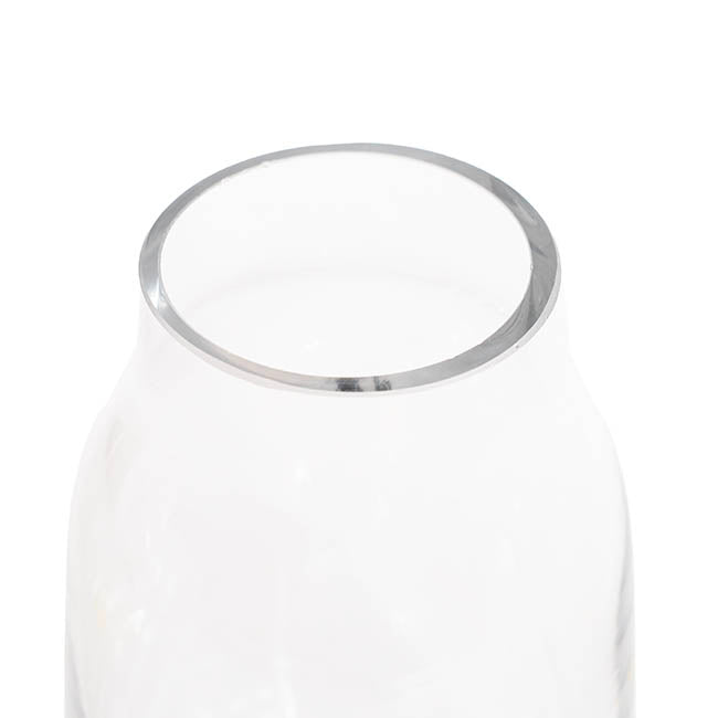 Glass Harlan Vase Clear (8x14cmH)