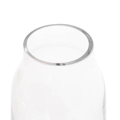 Glass Harlan Vase Clear (8x14cmH)