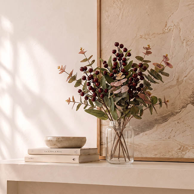 Glass Talia Vase Clear (10x16cmH)