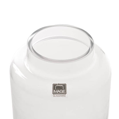 Glass Talia Vase Clear (10x16cmH)