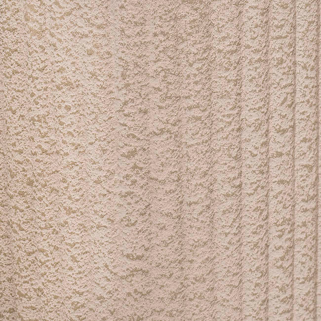 Fibreglass Ripple Plinth Round Limestone Nude (33cmDx71cmH)