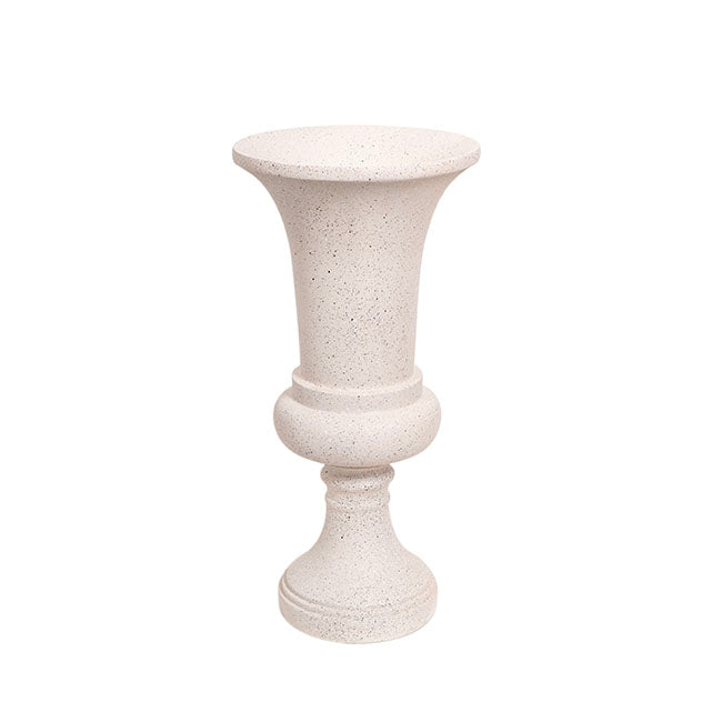 Fibreglass Trumpet Urn Cream (29.5x61cmH)