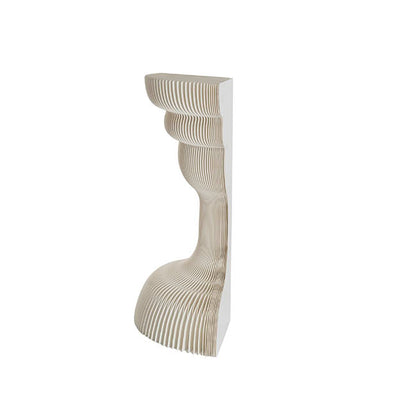 Elegant Foldable Paper Plinth White (50Dx70cmH)