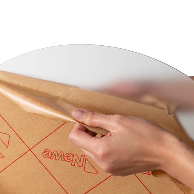 Elegant Foldable Paper Plinth White (50Dx70cmH)