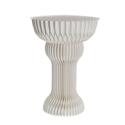Elegant Foldable Paper Classic Plinth White (65Dx90cmH)