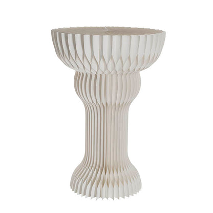 Elegant Foldable Paper Classic Plinth White (65Dx90cmH)