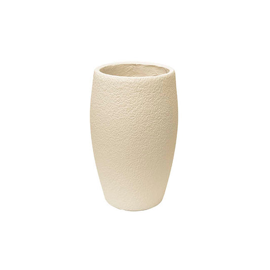 Fibreglass Round Planter Pot Matte Nude (26x42cmH)