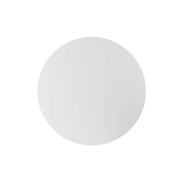 Frosted Acrylic Plates Pack 2 Clear (30cmDx0.03cmH)