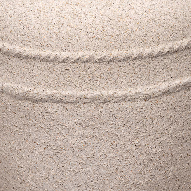 Fibreglass Roman Planter Limestone Sand (46x65cmH)