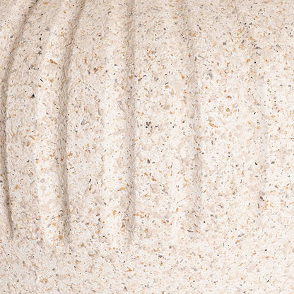 Fibreglass Amelia Vase Limestone Sand (35x34cmH)