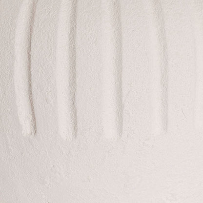 Fibreglass Amelia Vase Limestone White (35x34cmH)