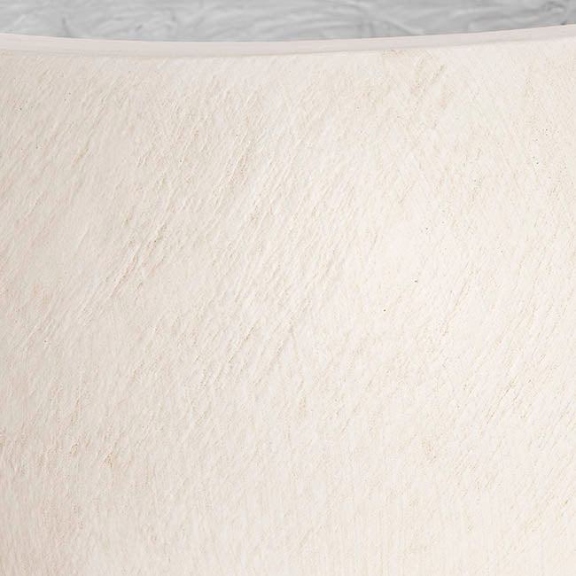 Fibreglass Egg Cup Design Planter Matte White (35x35cmH)