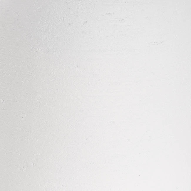 Fibreglass Cylinder Planter Matte White (32.5x38cmH)