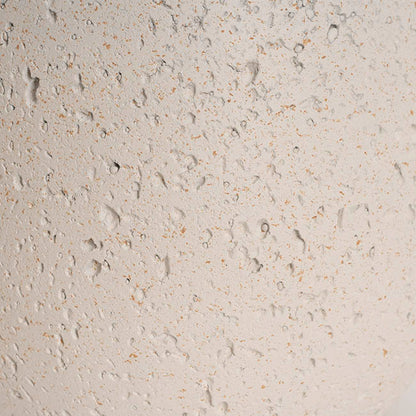 Garden Round Planter Pot Set 3 Distressed White (41cmH)