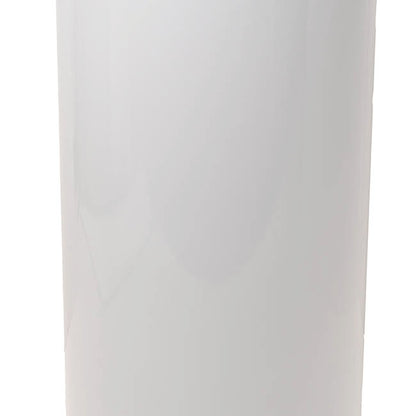 Classic Round Plinth Metal Set 3 White (60/75/90cmH)