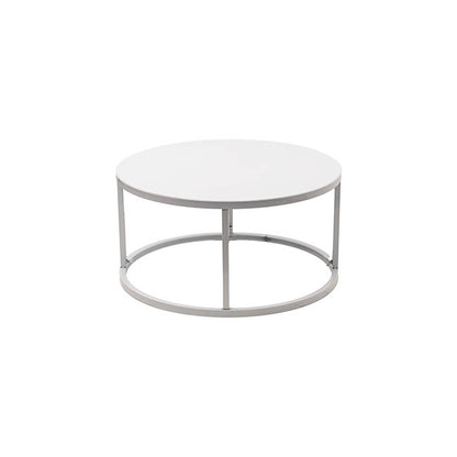 Display Stand Large 3 Tier Metal White (180cmDx140cmH)