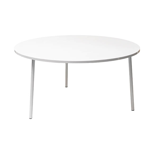 Coffee Table Riser Metal Set 2 White (80/120Dx50/60cmH)