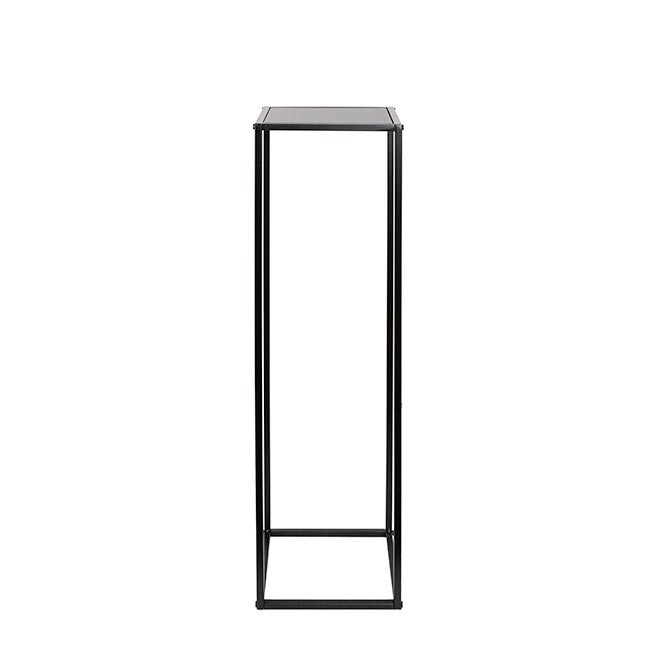 Metal Centrepiece Flower Table Stand KD Black (25x25x95cmH)