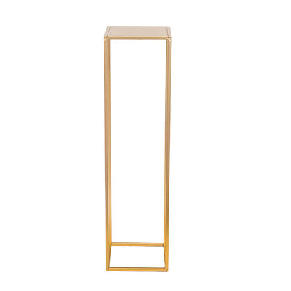 Metal Centrepiece Flower Table Stand KD Gold (25x25x95cmH)