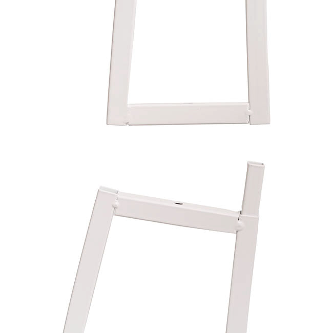 Backdrop Curved Metal Arch Frame Set 2 White (175cmH&200cmH)