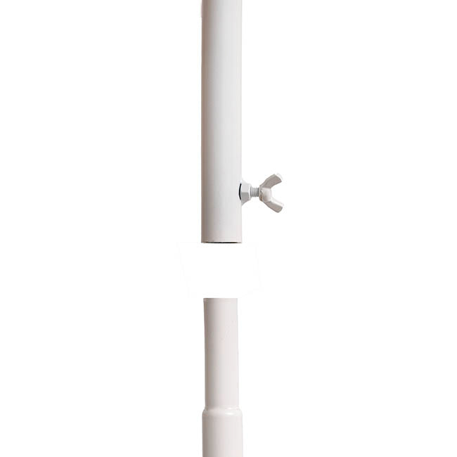 Backdrop Single Metal Arch Frame Set 2 White (150cmH&180cmH)