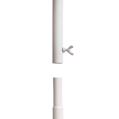Backdrop Single Metal Arch Frame Set 2 White (150cmH&180cmH)