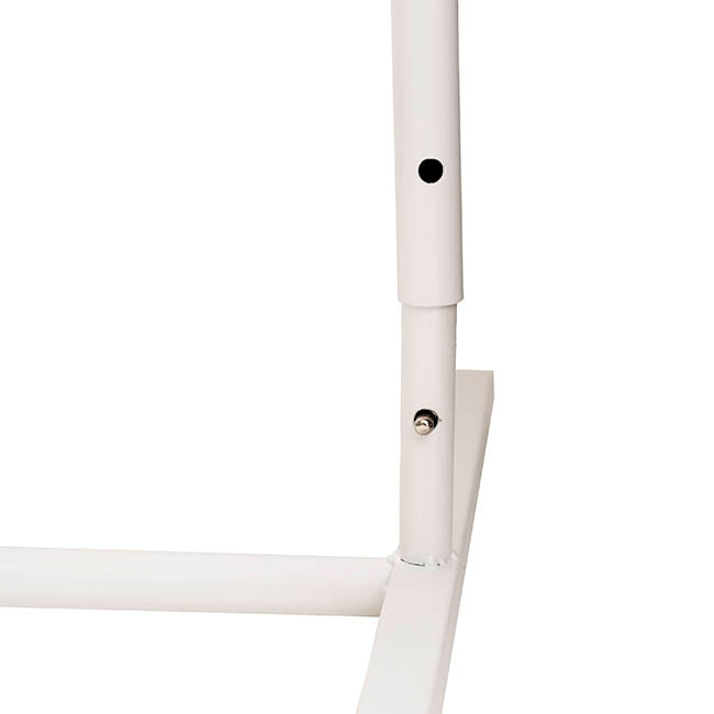 Wedding Metal Arch Backdrop Frame Set 3 White (182cmH)