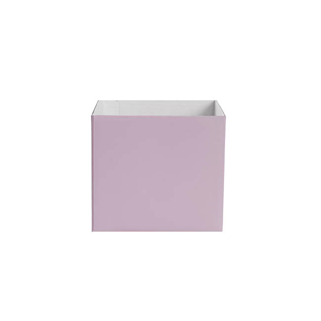 Mini Posy Box Matte Autolock Base Pk25 Dark Mauve (13x12cmH)